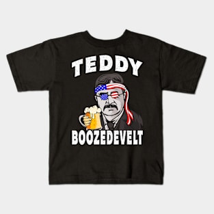 Teddy Boozedevelt Beer Gift Kids T-Shirt